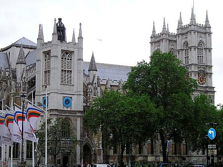 Westminster Abbey - Side Elevation